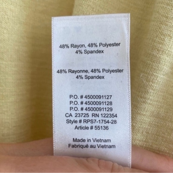 Wilfred Free | Yellow Broth Relaxed T-Shirt - Size Small - Picture 7 of 9